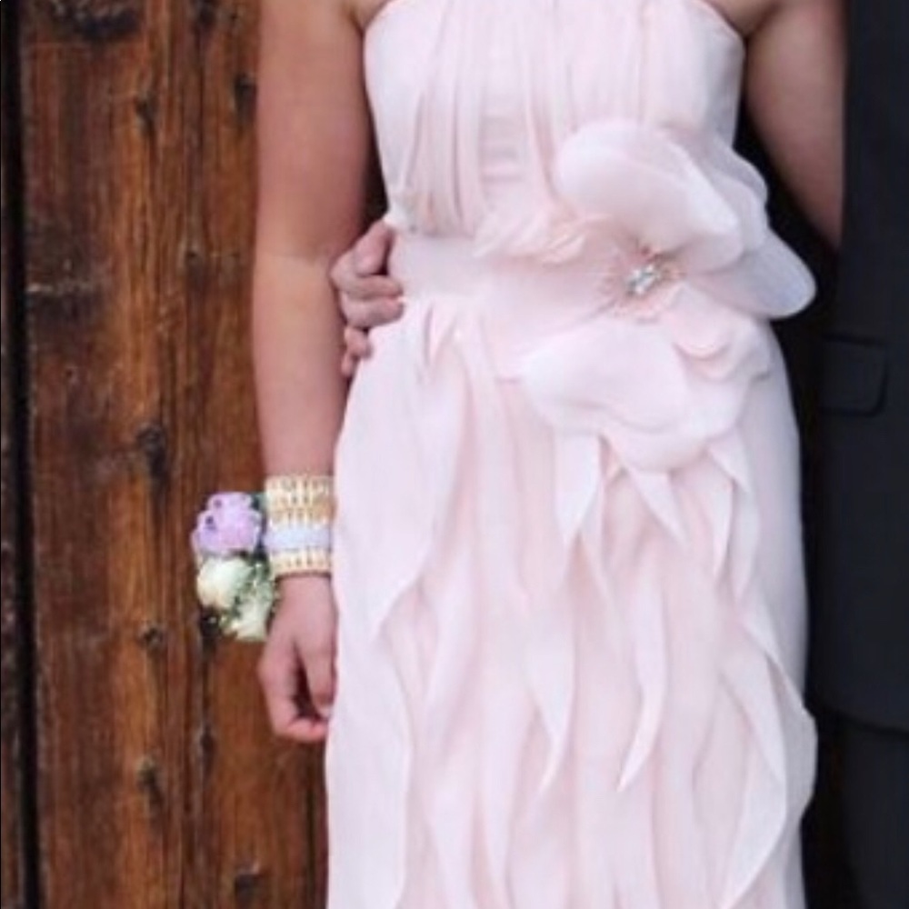Vera Wang peachy/pink bridesmaid/formal dress